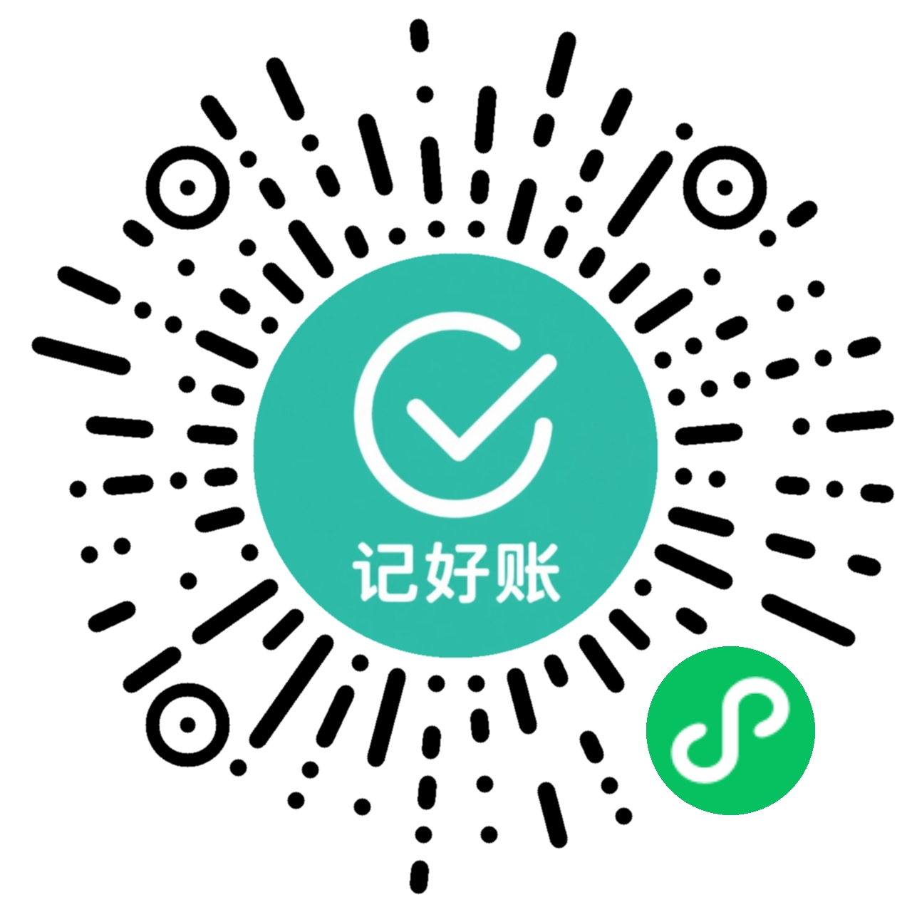 领云记好账小程序码